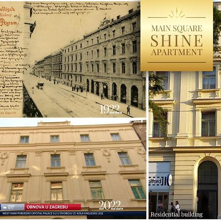 Luxurios And Historic Apartment "Shine" - Right On The Main Square Zagreb Dış mekan fotoğraf